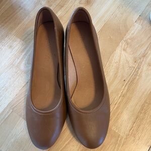Madewell Brown Leather Heels
